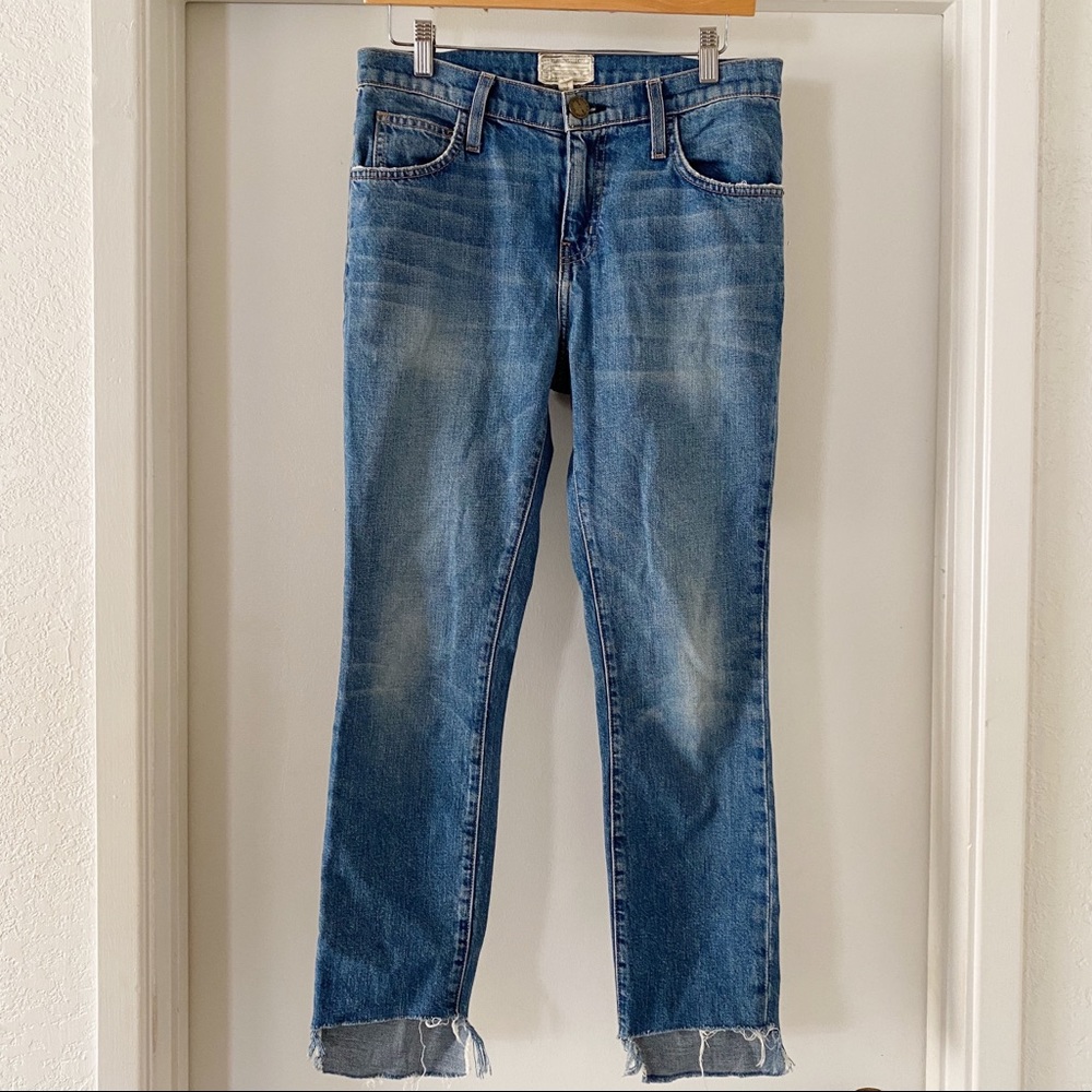 current/elliot | the slouchy stiletto blue jeans